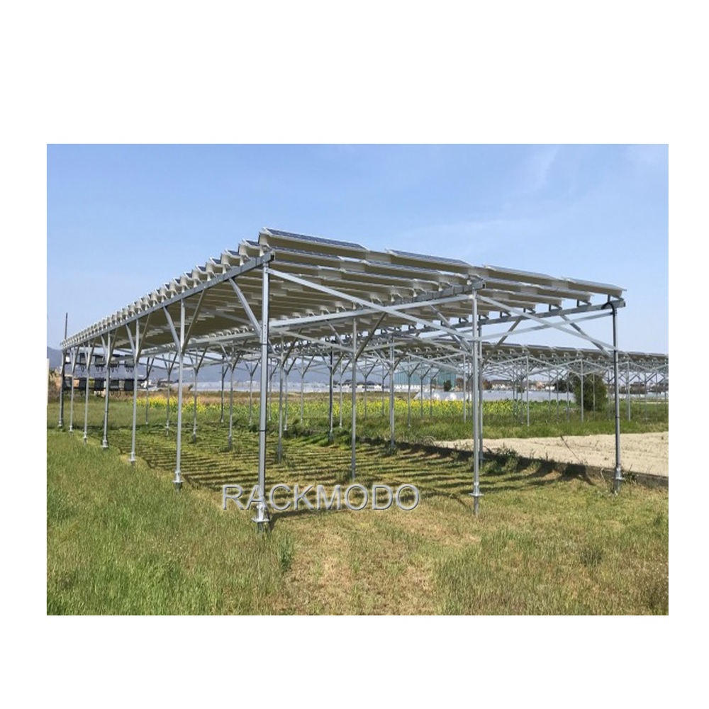 Rackmodo农用太阳能安装系统-铝制和不锈钢材质快速安装可调倾斜角度，适用于太阳能发电站